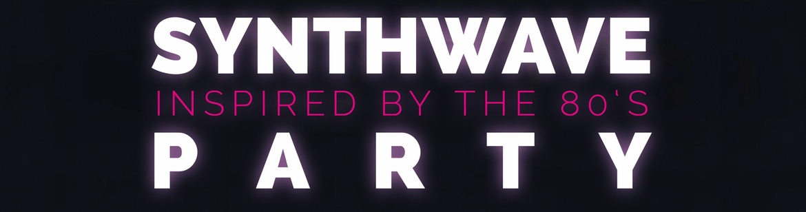 Synthwave Party inspired by the 80s